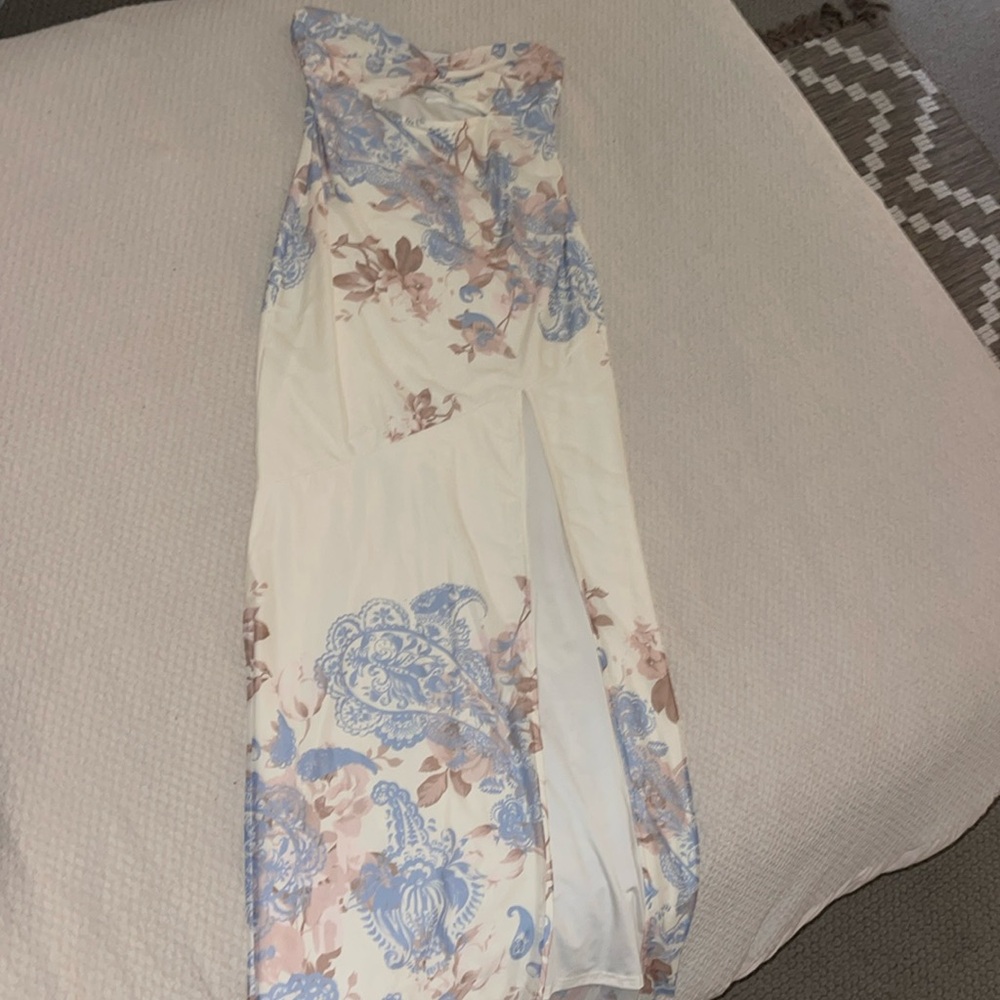 Princess Polly Kyanne High Split Maxi Dress
